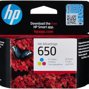 Hp 650 Tri-Color Original Ink Advantage Cartridge