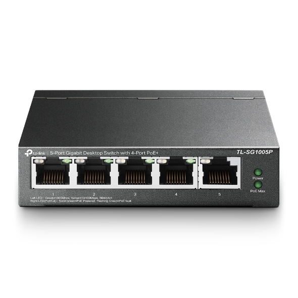TP-Link SG1005P 5-Port Gigabit PoE Switch